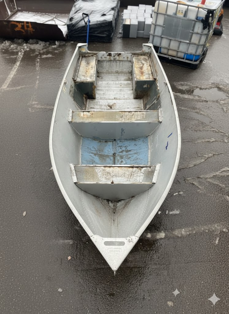 Scrap Yard Treasure Hunt Boat